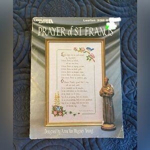 Prayer of St. Francis Cross Stitch Pattern